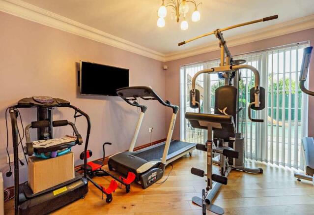 Dining Room (currently used as gym)
