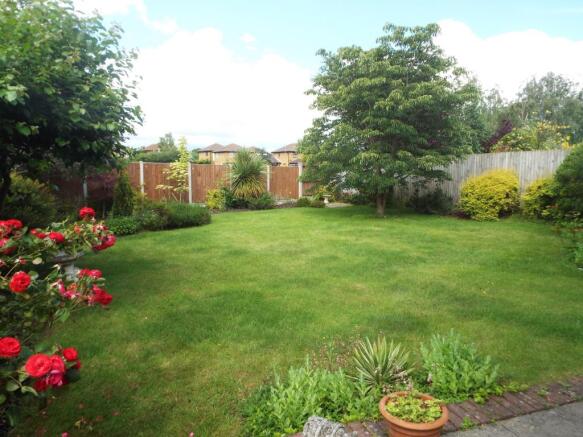 Rear garden