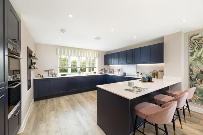 Eden Green - Plot 34 - Open Plan Kitchen