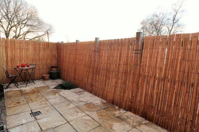 Rear Patio Area