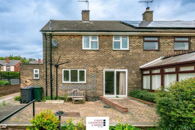 Rear of Property
