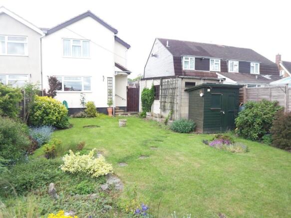 Rear of Property