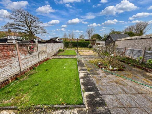 Rear of Property