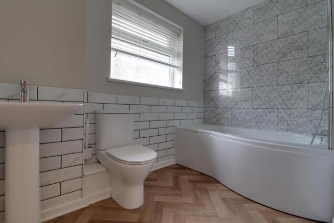 Family Bathroom - shower over bath