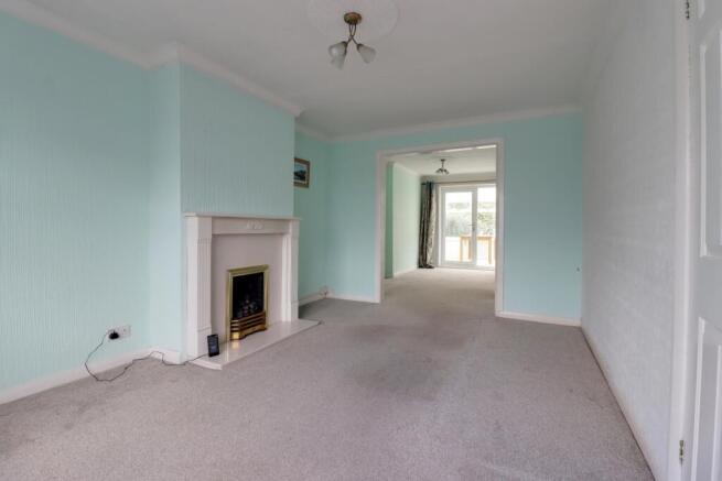 Living and dining rooms