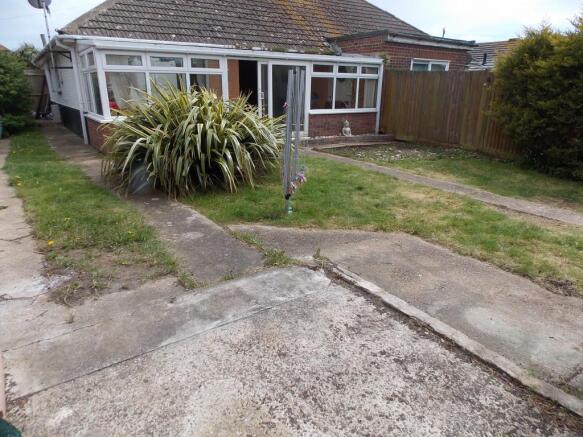 Rear garden