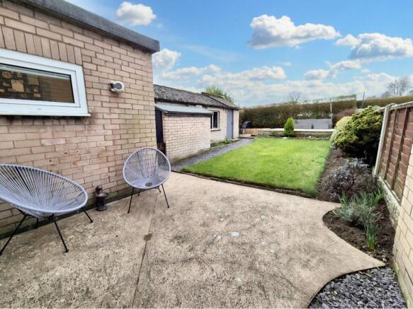 Rear garden