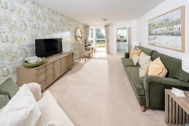 Show home living room