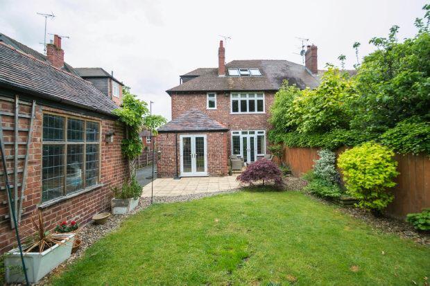 Rear of Property