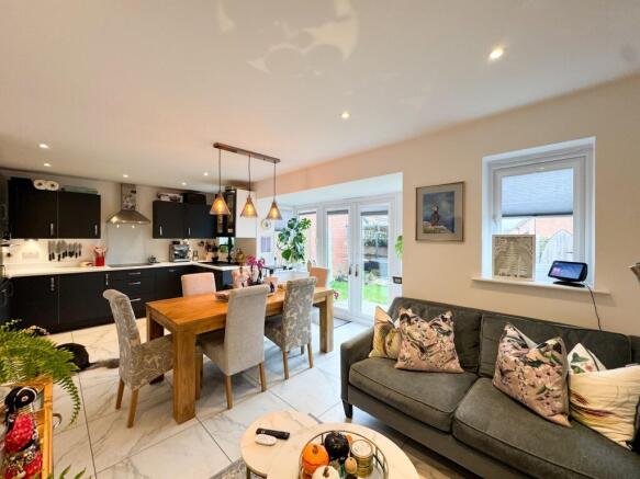 Kitchen / Dining / Living Space