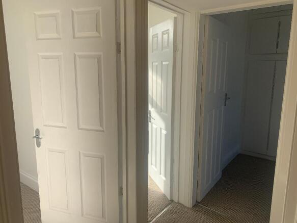 Doors to the Bedrooms