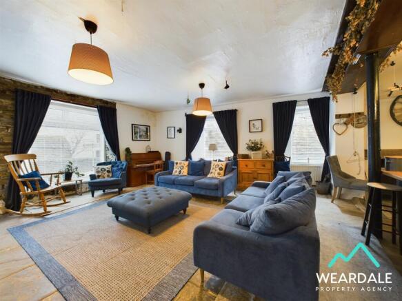 Living area and Kitchen