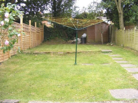 Rear garden