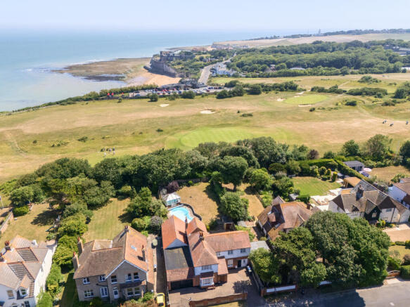 Ariel view golf corse