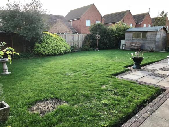 Rear garden