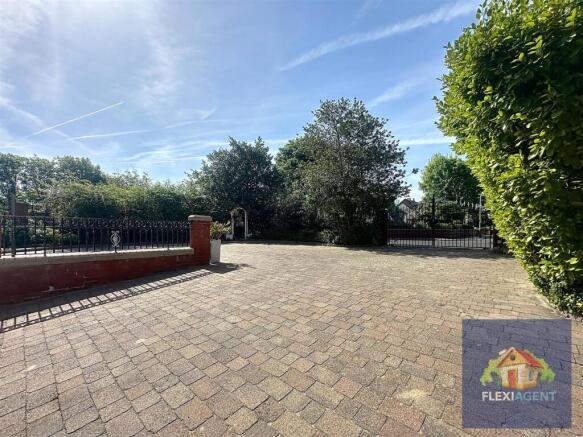 Landscaped Front Driveway