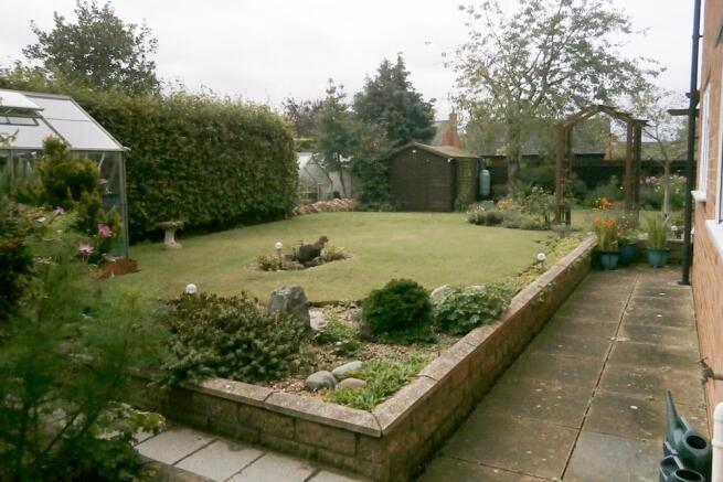 Rear garden