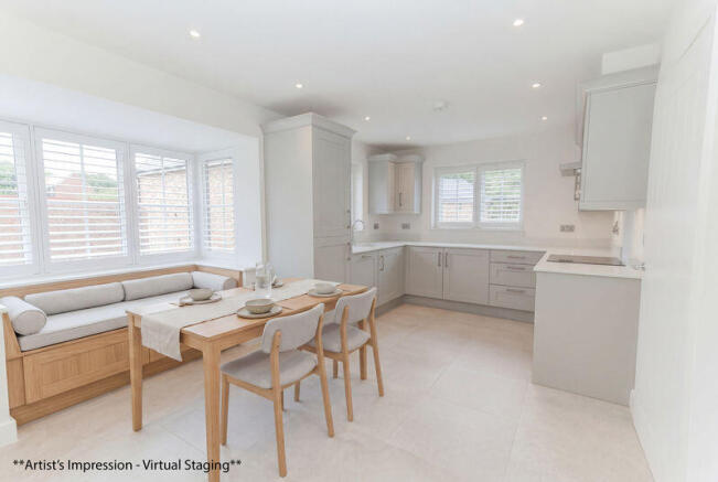 Kitchen / Dining Room - Artist's ...