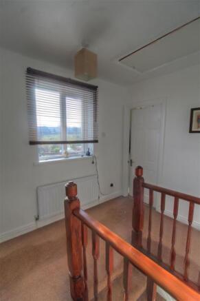 Stairs to first floor landing