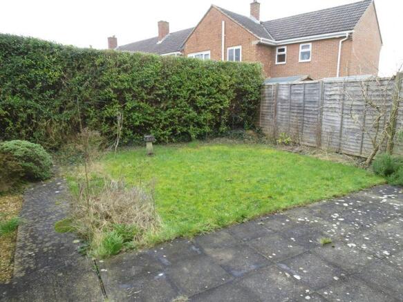 Rear garden