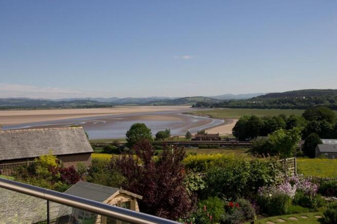 Estuary & Countryside Views from the Balcony