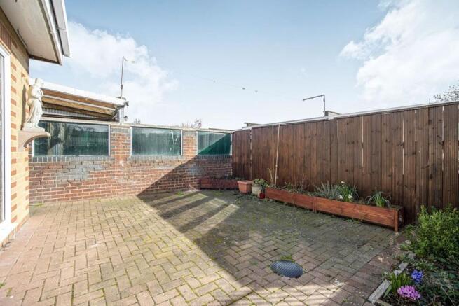 Rear garden