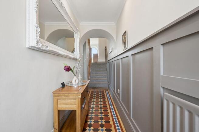 A Grand entrance waits beyond the front door