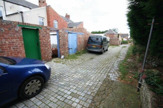Rear alley parking