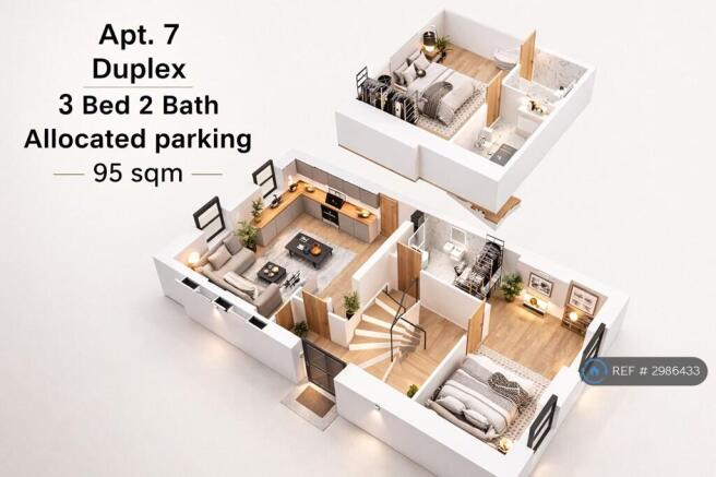 3 bed Flat to rent Image 12
