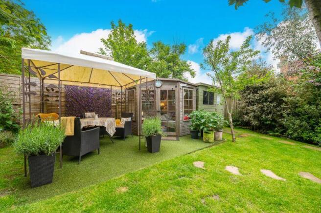 Rear garden