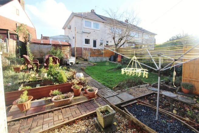 Rear garden