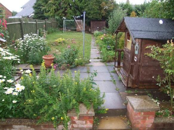 Rear garden
