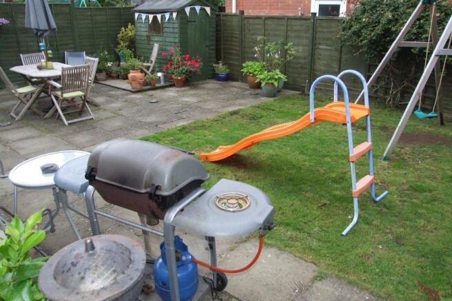 Rear garden