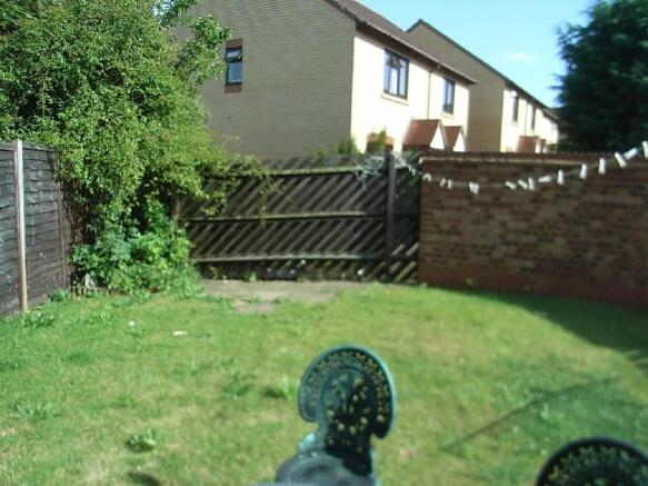 Rear garden