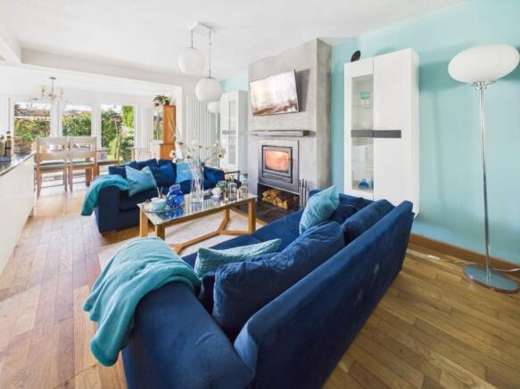 Kitchen/family/dining area