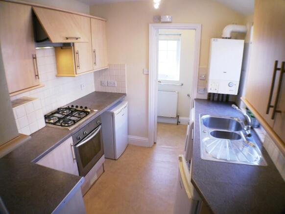 Kitchen with White G