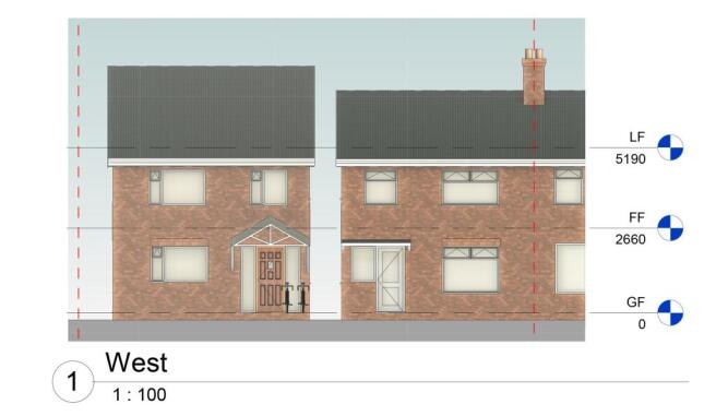 West Elevation (Proposed)