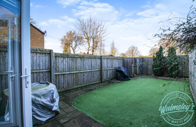 Rear gardens