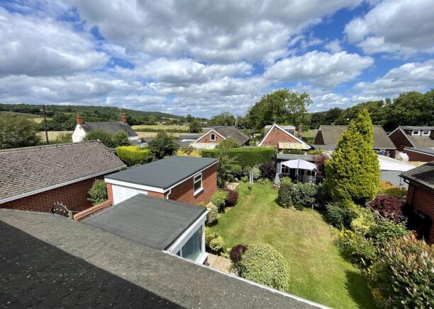 Rear Garden & View