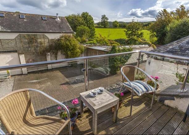 Balcony and Yard