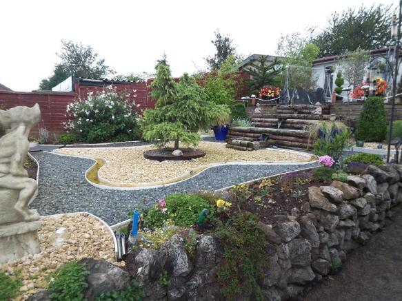 Rear garden