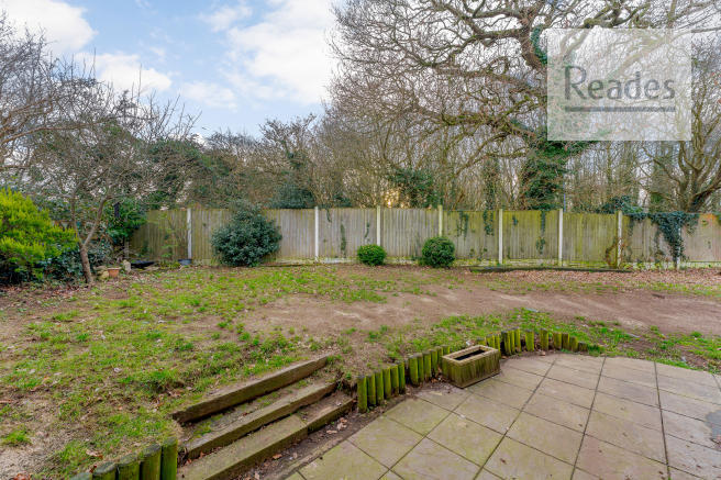 Rear garden