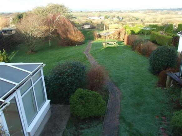 View of Garden from Bedroom