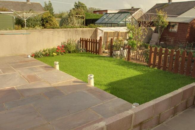 Rear garden