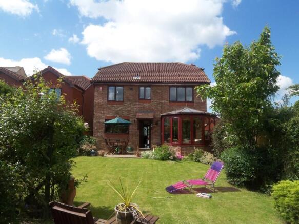 Rear of Property
