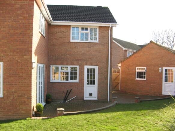 Rear of house