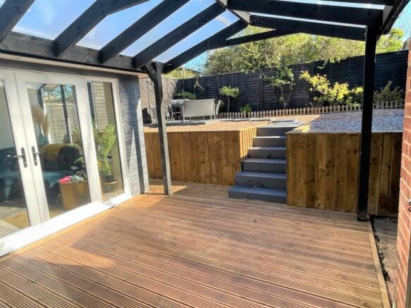 Covered Decking Area