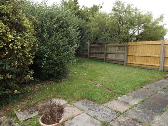 Rear garden