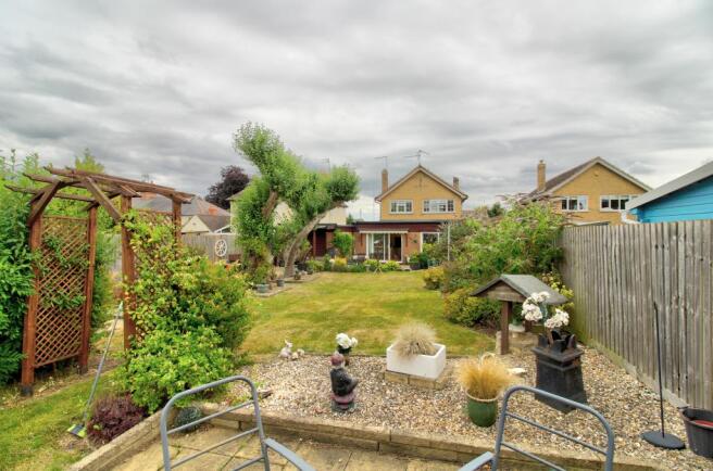 Garden to rear view