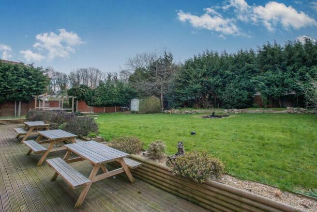 Rear garden